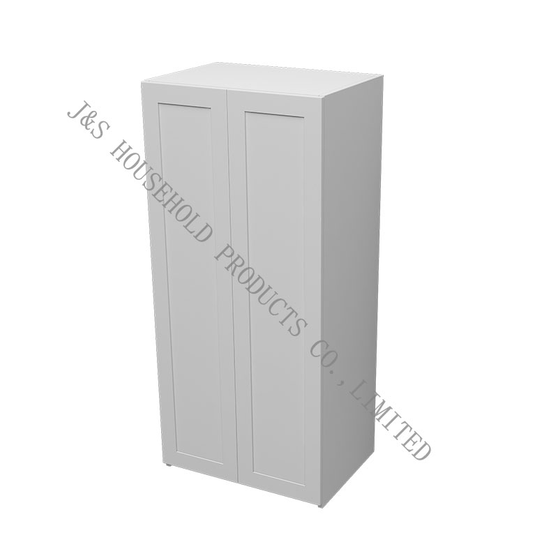 Bi-Fold บนม้านั่ง Pantry Flat Pack Kitchen